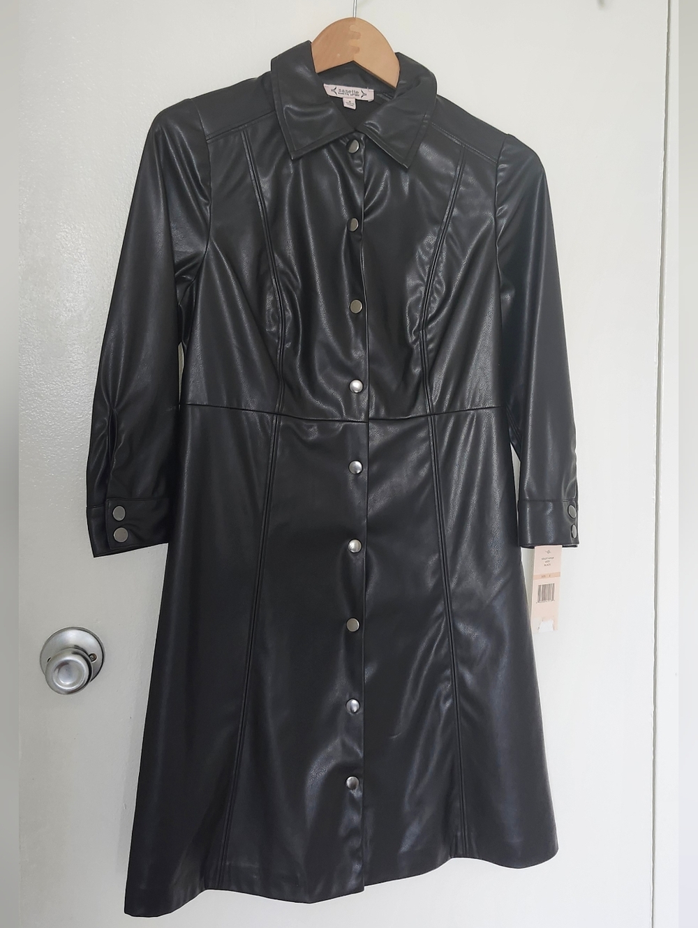 Nanette Lepore Faux Leather Dress